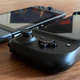 The Nintendo Switch (left) and Razer Kishi (right).
